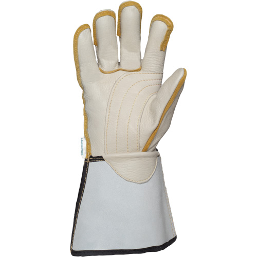 Gants pour monteur de ligne, Petit, Paume en Cuir fleur de vache Pryde Industrial Inc.