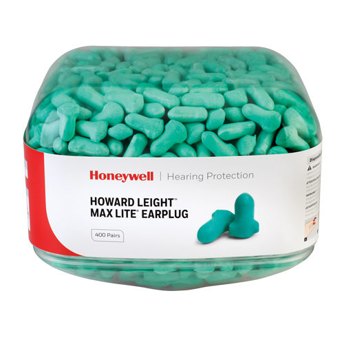 Howard Leight Maximum Lite Earplugs, Bulk - Canister Pryde Industrial Inc.