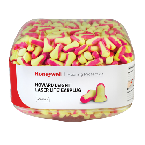 Howard Leight Laser Lite&reg; Earplugs, Bulk - Canister Pryde Industrial Inc.