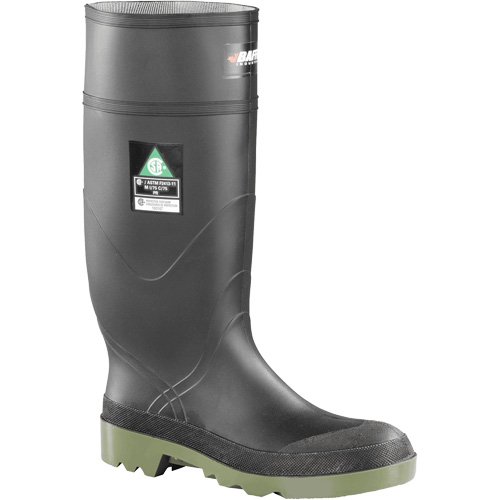 Bottes Petrolia, Caoutchouc, Embout Acier, Pointure 7 Pryde Industrial Inc.
