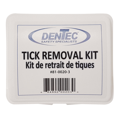 Tick Safety Kit, Class 1 Medical Device, Plastic Box Pryde Industrial Inc.