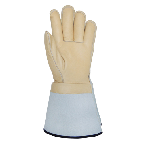 Lineman's Gloves, Small, Grain Cowhide Palm, Thinsulate Inner Lining Pryde Industrial Inc.