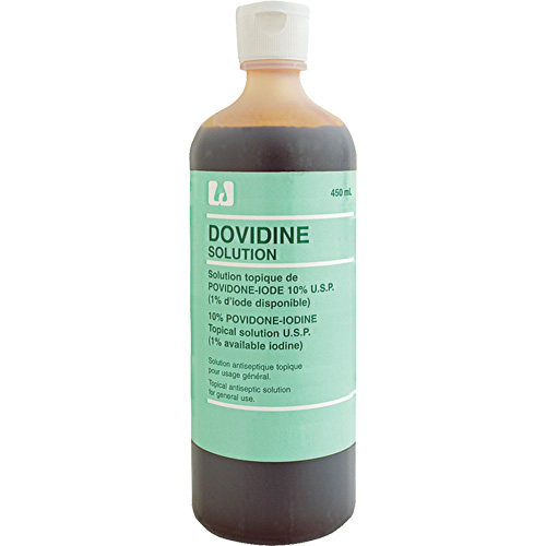 Povidone iod&eacute;e topique, Liquide, Antiseptique Pryde Industrial Inc.