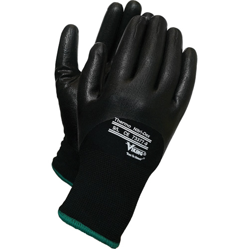 Thermo Nitri-Dex Gloves, 8/Medium, Nitrile Coating, 15 Gauge, Nylon Shell Pryde Industrial Inc.