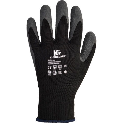 Gants polyvalents KleenGuard G40, 7/Petit, R&ecirc;vetement Latex de caoutchouc, Calibre 10, Enveloppe en Polyester/Coton Pryde Industrial Inc.