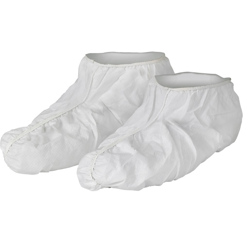 Couvre-chaussure KleenGuard A40, Taille unique, Microporeux, Blanc Pryde Industrial Inc.