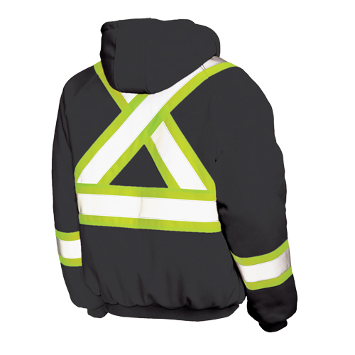 Chandail avec capuchon de s&eacute;curit&eacute;, Polyester, Grand, Noir Pryde Industrial Inc.