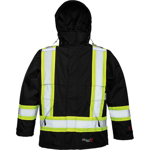 Manteau Journeyman, Polyester/Polyur&eacute;thane, Noir, Petit Pryde Industrial Inc.