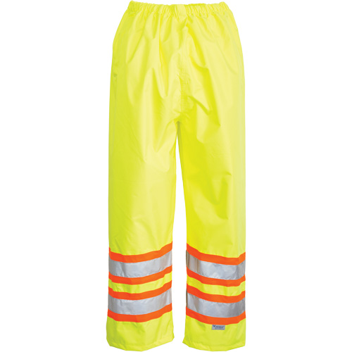 Open Road&reg; Waist Pants, Polyester, Small, High Visibility Lime-Yellow Pryde Industrial Inc.