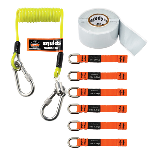 Trousse de longes pour outils 3180 Squids Pryde Industrial Inc.