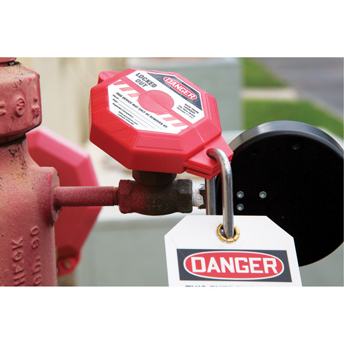 Stopout&reg; Valve Handle Lockout, Gate Type Pryde Industrial Inc.