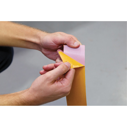 Tough-Mark Heavy-Duty Floor Marking, Rectangle, 48" L x 4" W, Yellow, Polyethylene Pryde Industrial Inc.