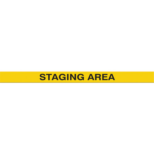 Tough-Mark Heavy-Duty Floor Marking, Rectangle, 48" L x 3" W, Yellow, Polyethylene Pryde Industrial Inc.