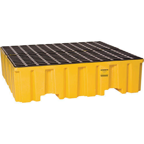 Spill Containment Pallet, 132 US gal. Spill Capacity, 51" x 52.5" x 13.75" Pryde Industrial Inc.