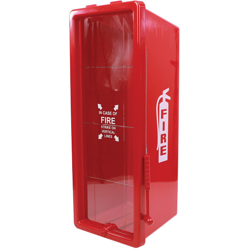 Fire Extinguisher Cabinet, 11" W x 28" H x 9" D Pryde Industrial Inc.