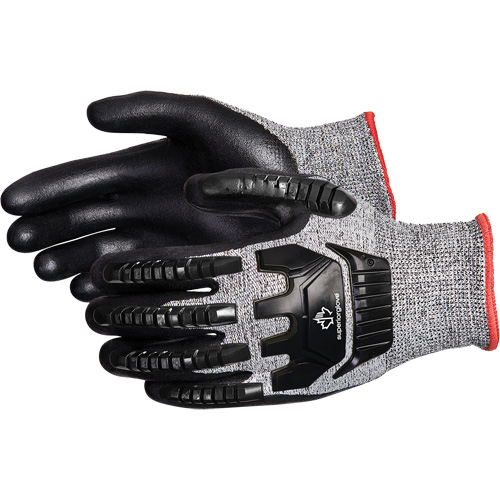 Gants en tricot de composite r&eacute;sistant aux coupures et antichoc TenActiv, 6, Paume en Synth&eacute;tique, Poignet Poignet en tricot Pryde Industrial Inc.
