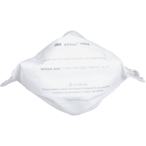 VFlex Healthcare Particulate Respirator and Surgical Mask, N95, NIOSH Certified Pryde Industrial Inc.