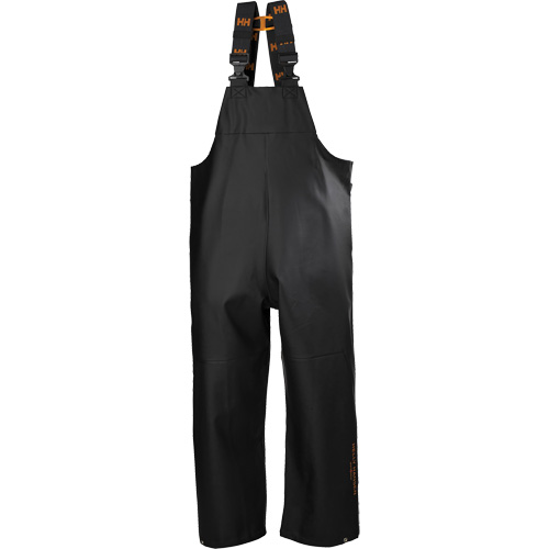 Pantalons &agrave; bavette imperm&eacute;ables Gale, Petit, Polyester, Noir Pryde Industrial Inc.