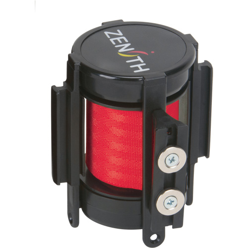 Cassette de ruban magn&eacute;tique pour barri&egrave;re de contr&ocirc;le des foules personnalis&eacute;e, 7', Ruban Rouge Pryde Industrial Inc.