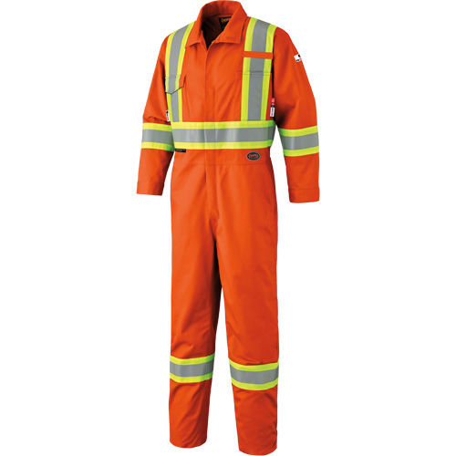 7705 Combinaison haute visibilit&eacute; FR-Tech, Taille 36, Orange Pryde Industrial Inc.