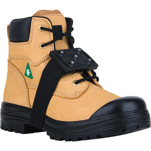 Mid-Sole Ice Cleats, Tungsten Carbide, Stud Traction, One Size Pryde Industrial Inc.