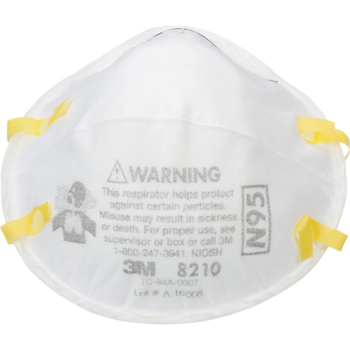 Respirateur contre les particules, N95, Certifi&eacute; NIOSH Pryde Industrial Inc.