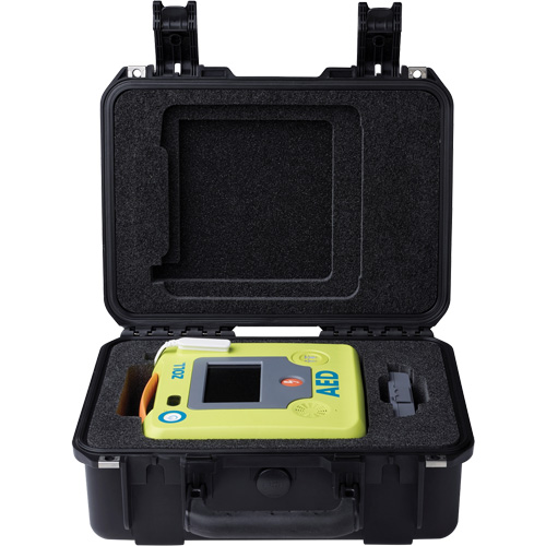 Mallette de transport rigide et mince pour DEA, Zoll AED 3 Pour, Non m&eacute;dical Pryde Industrial Inc.