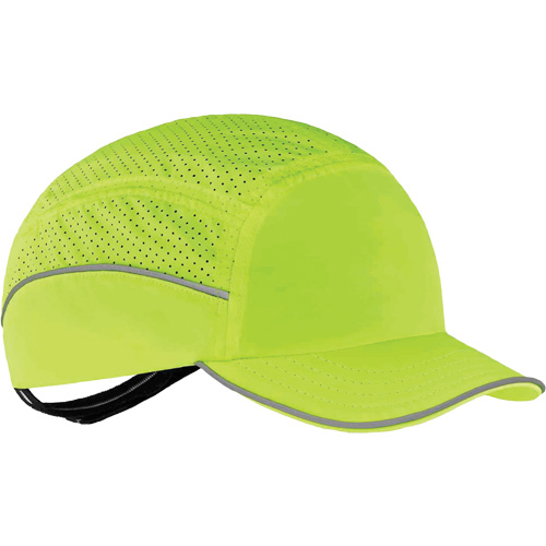 Skullerz&reg; 8955 Lightweight Bump Cap Hat, High Visibility Lime Green Pryde Industrial Inc.