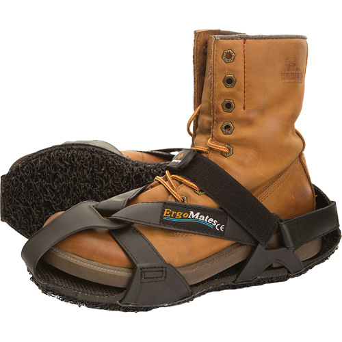 Couvre-chaussures antifatigue Ergomates, PVC, Fermeture Boucles et crochets, Convient &agrave; Hommes 11 - 13/Femmes 12 - 13 Pryde Industrial Inc.