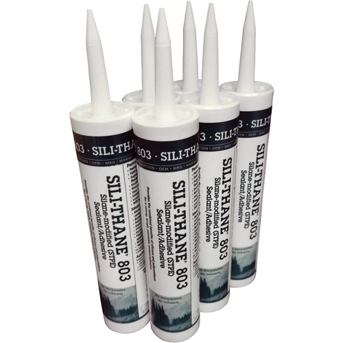 Sili-Thane&reg; 803 Sealant Cartridges, Paste, 10.3 oz. Pryde Industrial Inc.