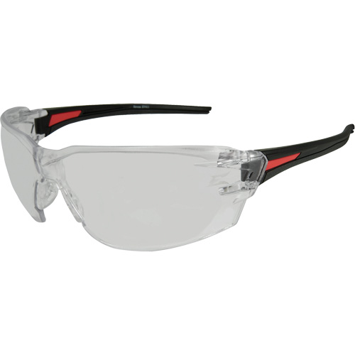 Lunettes de s&eacute;curit&eacute; Nevosa, Lentille Transparent, Anti-&eacute;gratignures, R&eacute;pond ou surpasse la norme CSA Z94.3 Pryde Industrial Inc.