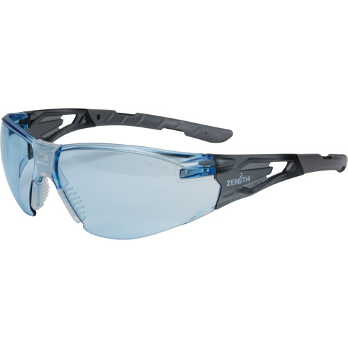 Z2900 Series Safety Glasses, Blue Lens, Anti-Scratch, ANSI Z87+/Meets/Exceeds CSA Z94.3 Pryde Industrial Inc.