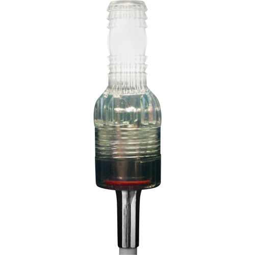 Tige de s&eacute;curit&eacute; avec lumi&egrave;re DEL haute visibilit&eacute; Safety Whip Pryde Industrial Inc.