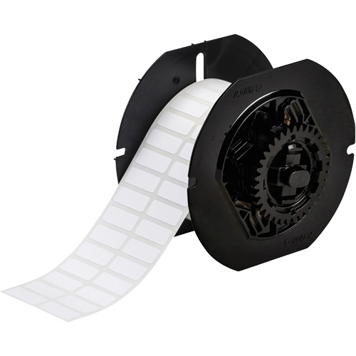 &eacute;tiquettes pour laboratoire r&eacute;sistant aux produits chimiques de s&eacute;rie B33, Polyester, 1" lo x 0,375" h, Blanc Pryde Industrial Inc.