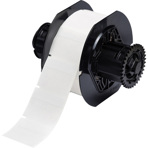 &eacute;tiquettes auto plastifiantes de s&eacute;rie B33, Vinyle, 1,75" lo x 1,5" h, Blanc Pryde Industrial Inc.