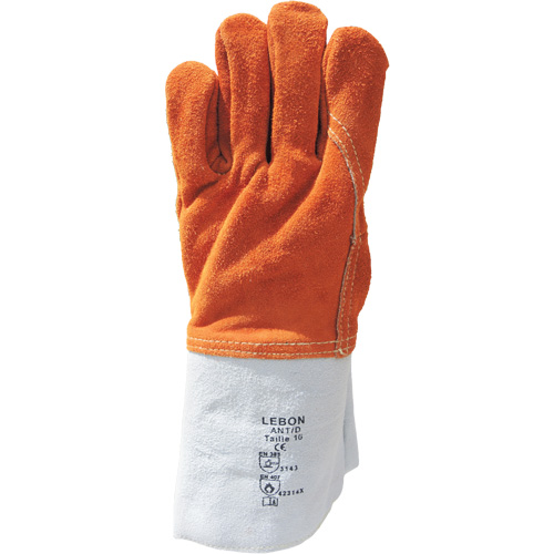 Gants de travail r&eacute;sistants &agrave; la chaleur Lebon, Cuir, 10, Prot&egrave;ge jusqu'&agrave; 482° F (250° C) Pryde Industrial Inc.