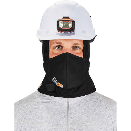 Doublure de casque de s&eacute;curit&eacute; d'hiver r&eacute;sistante au feu N-Ferno avec cache-bouche Pryde Industrial Inc.