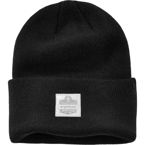N-Ferno&reg; Rib Knit Beanie Hat, One Size, Black Pryde Industrial Inc.