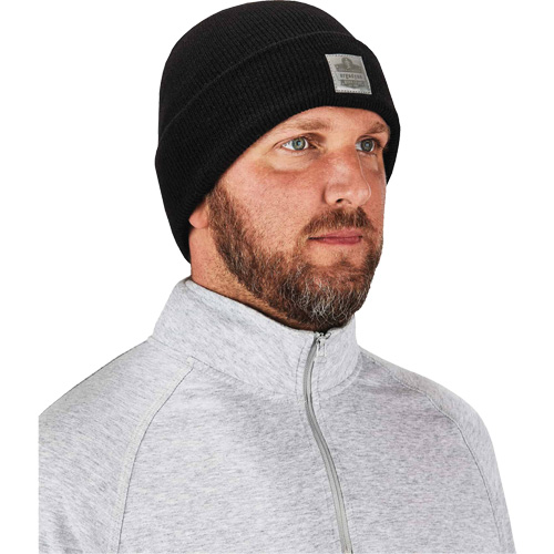 N-Ferno&reg; Rib Knit Beanie Hat, One Size, Black Pryde Industrial Inc.
