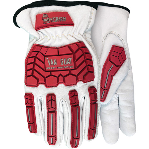 Gants r&eacute;sistant aux impacts et aux coupures Van Goat, T-petit, Paume en Ch&egrave;vre, Poignet &agrave; enfiler Pryde Industrial Inc.
