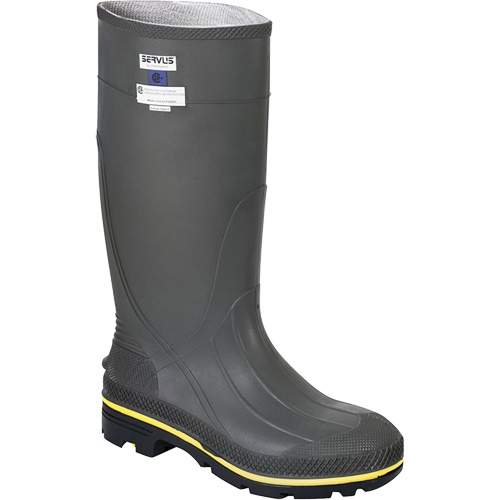 Pro&reg; Safety Boots, PVC, Steel Toe, Size 5 Pryde Industrial Inc.