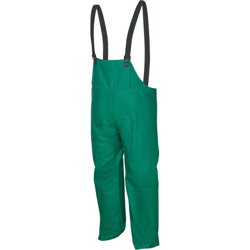 Dominator Limited Flammability Rain Pants, Large, Polyester/PVC, Green Pryde Industrial Inc.