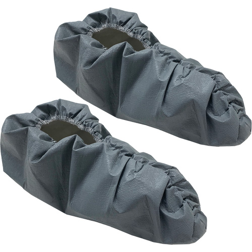 KleenGuard A40 Skid-Resistant Shoe Covers, Small, SMS, Grey Pryde Industrial Inc.