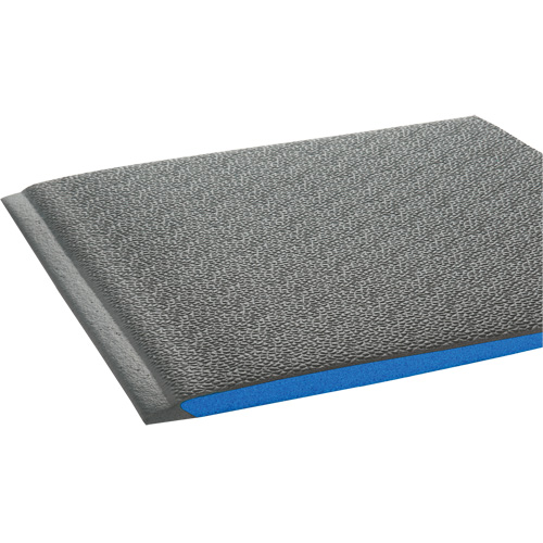Wear-Bond Comfort-King Ergonomic Mats, Pebbled, 3' x 5' x 9/16", Grey, Vinyl Foam Pryde Industrial Inc.