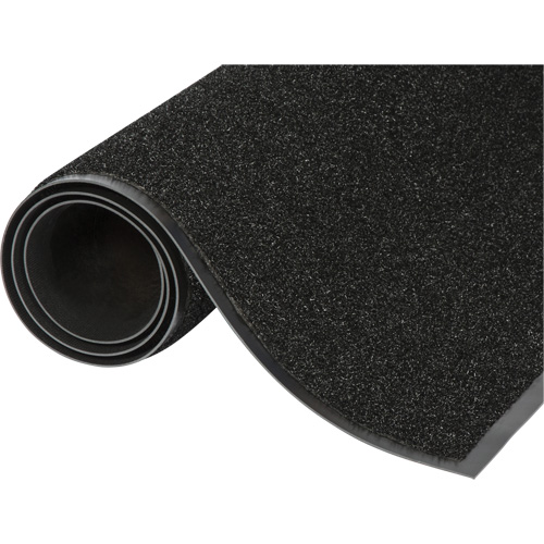 Jasper Entrance Mats, Wiper/Scraper, 2' x 3' x 5/16", Black Pryde Industrial Inc.