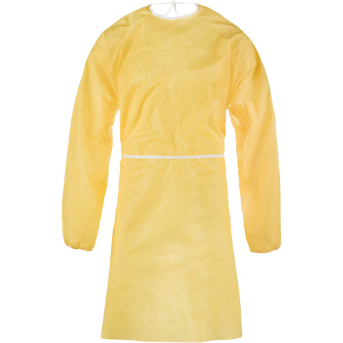 Blouse ChemMax 1, Taille unique, Jaune, Poly&eacute;thyl&egrave;ne/Polypropyl&egrave;ne Pryde Industrial Inc.