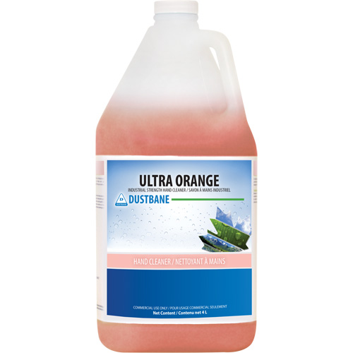 Nettoyant pour les mains Ultra Orange, Liquide, 4 L, Cruche, Parfum&eacute; Pryde Industrial Inc.