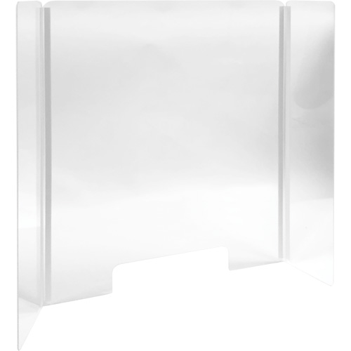 Countertop Safety Shield, 24-3/8" W x 31-3/4" H Pryde Industrial Inc.