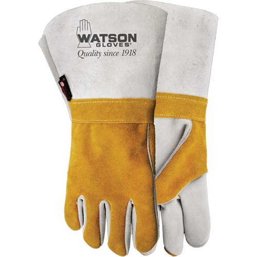 Gants de soudeur Wopper, Cuir de vache refendu, Taille 10 Pryde Industrial Inc.