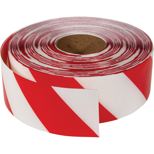 ArmorStripe&reg; Ultra Durable Floor Tape, 3" x 100', PVC, Red and White Pryde Industrial Inc.